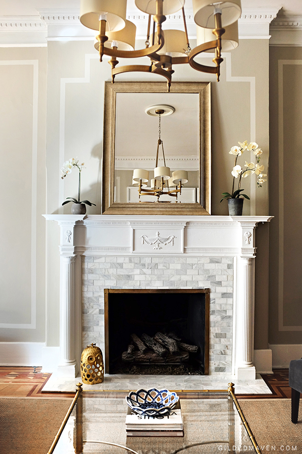 MARBLE FIREPLACE FACELIFT - The Southern Gloss